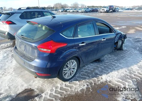 2016 Ford Focus Titanium from USA, damaged, VIN 1FADP3N20GL256274
